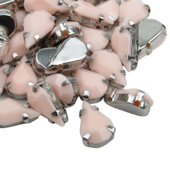 Gema engarzada gota 08x13 mm