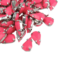 Gema engarzada gota 08x13 mm