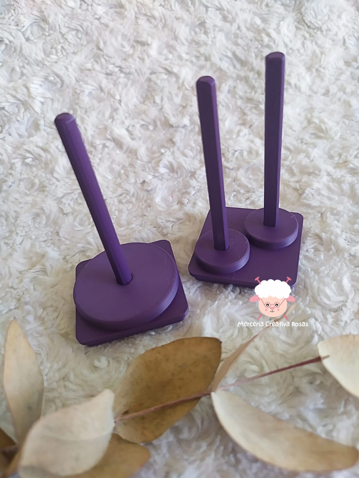 Base de hilos cono y bobina (CHICA)