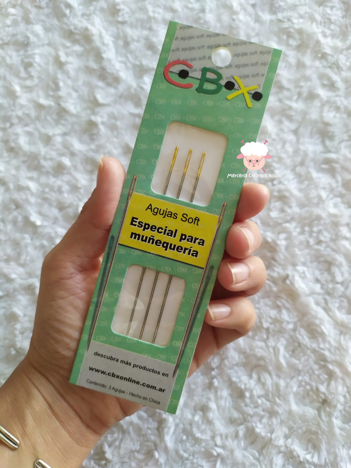 Agujas soft manualidades x3