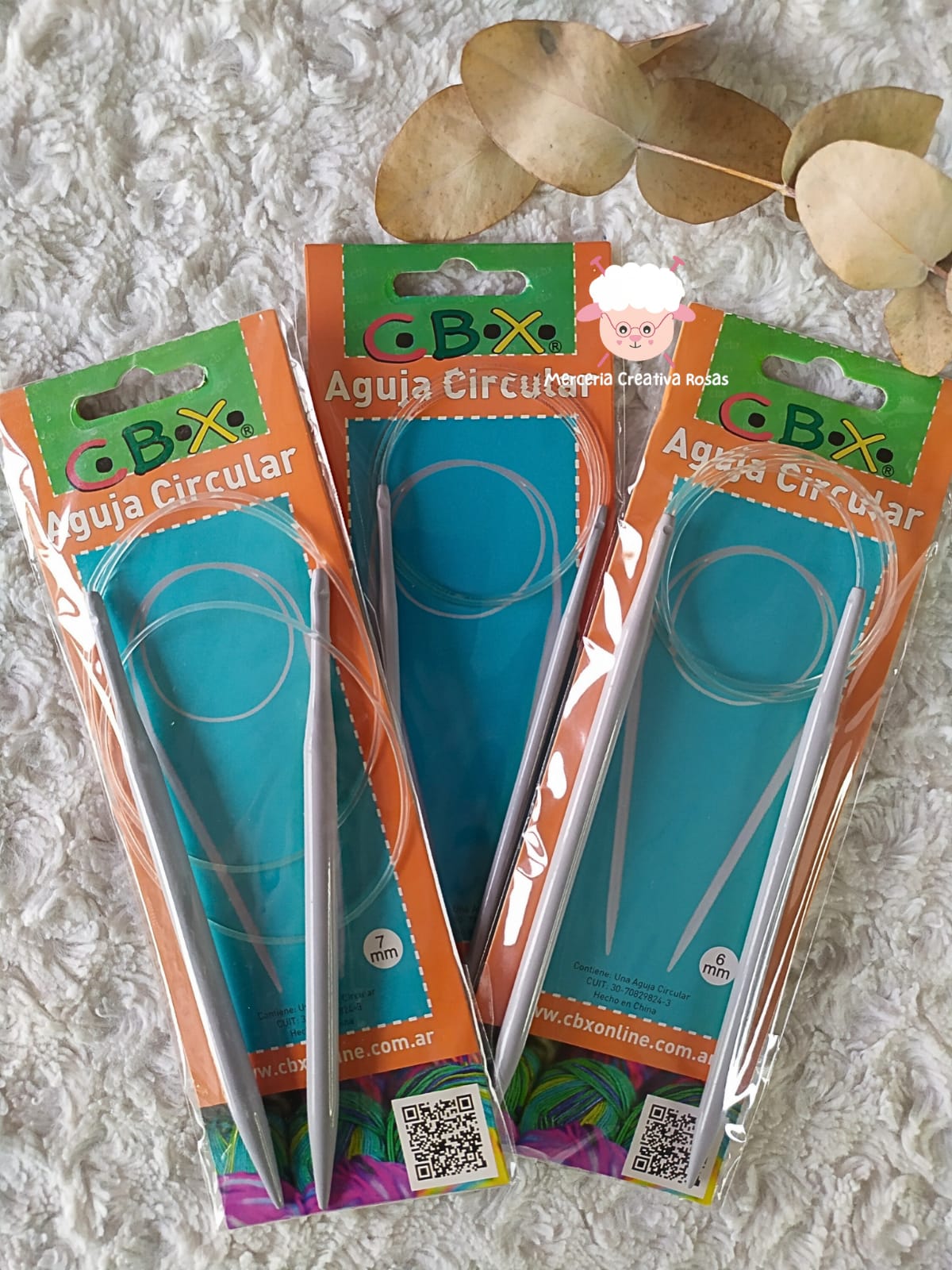 Aguja metal circular N2,5