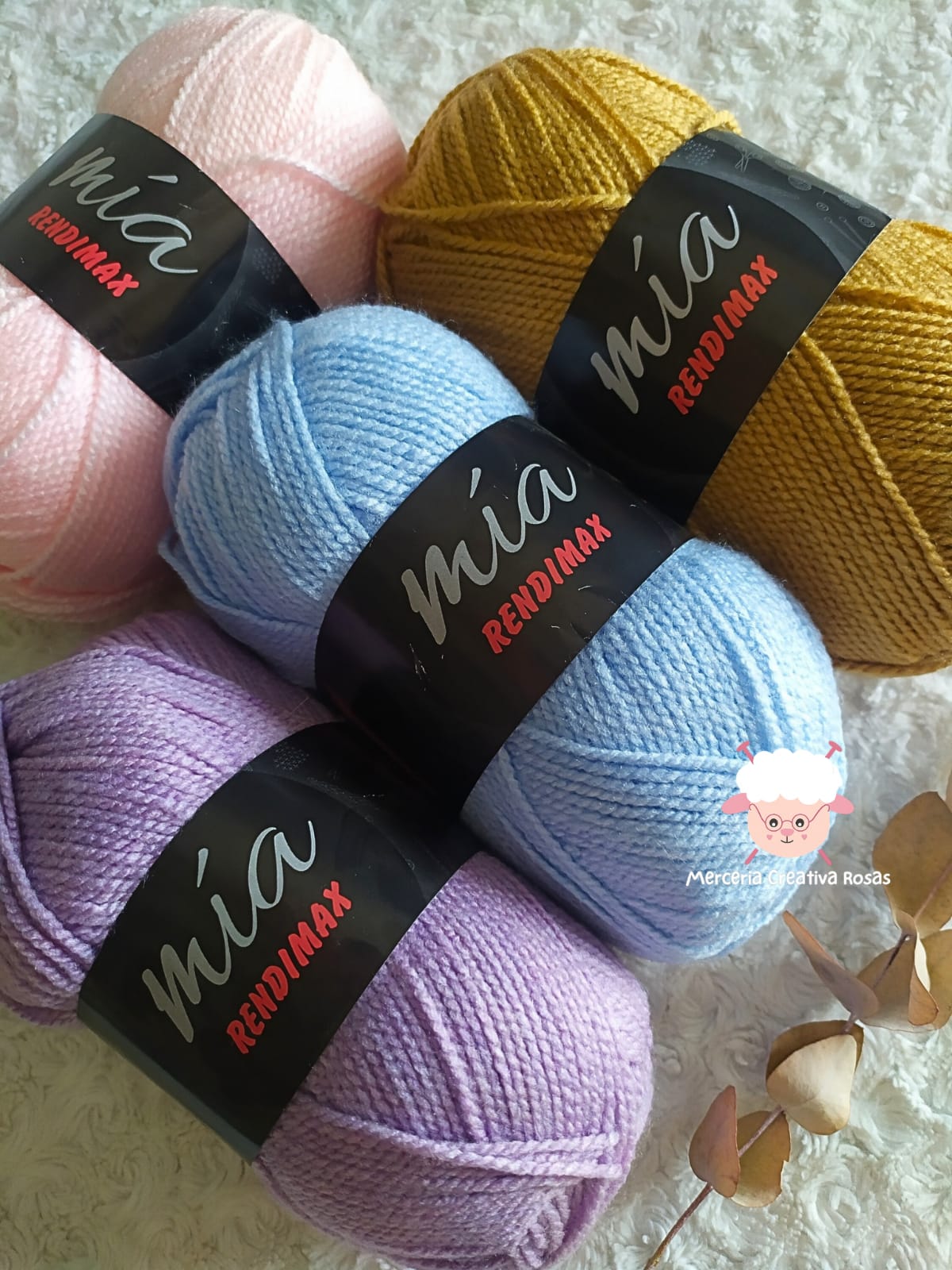 Ovillo RENDIMAX Mia 100 g