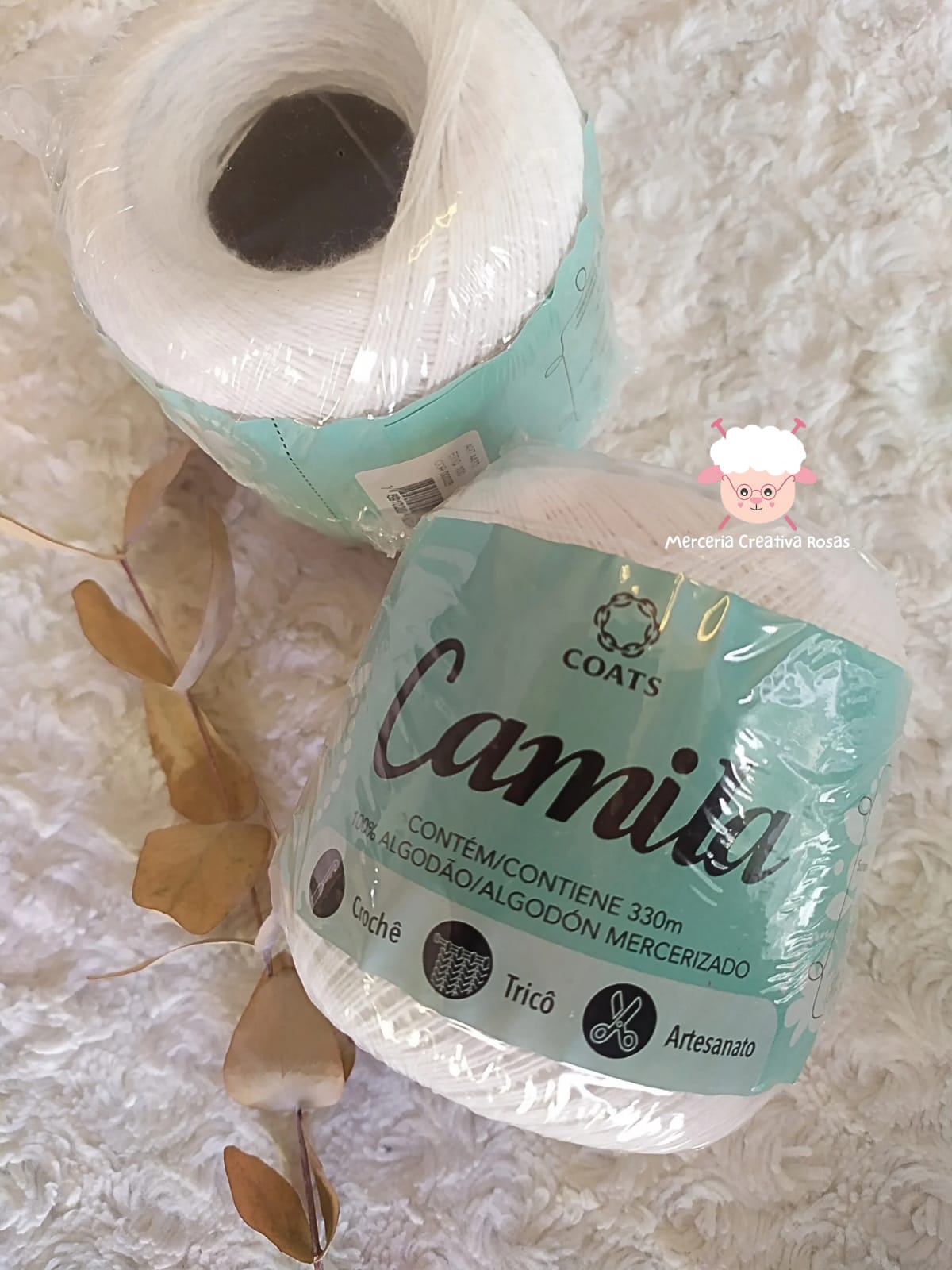 Hilo mercerizado CAMILA 50 gramos