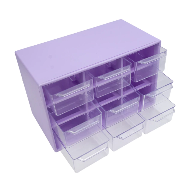 Caja acrilica 9 cajones