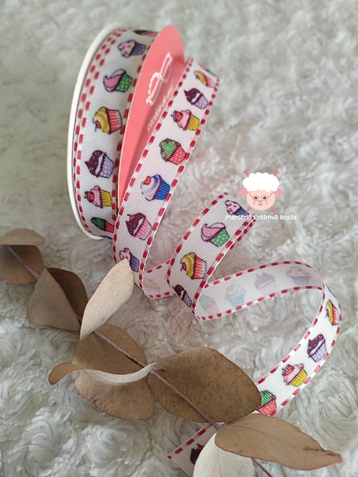 Cinta cupcakes 15 mm