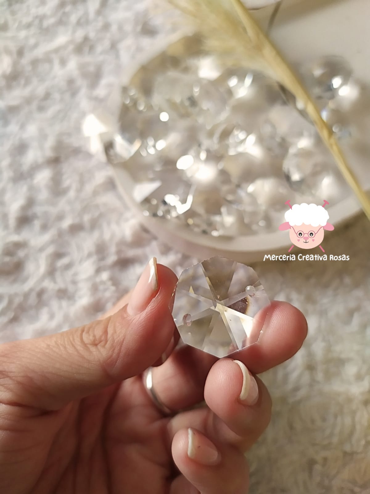 Cairel vidrio pastilla 2,5 cm